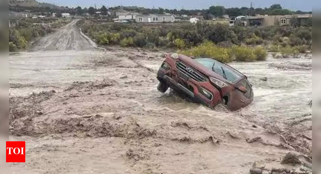 Buildings damaged, power outages: Heavy rains trigger floods and landslides in Mexico, 28 killed — Key points - The Times of India