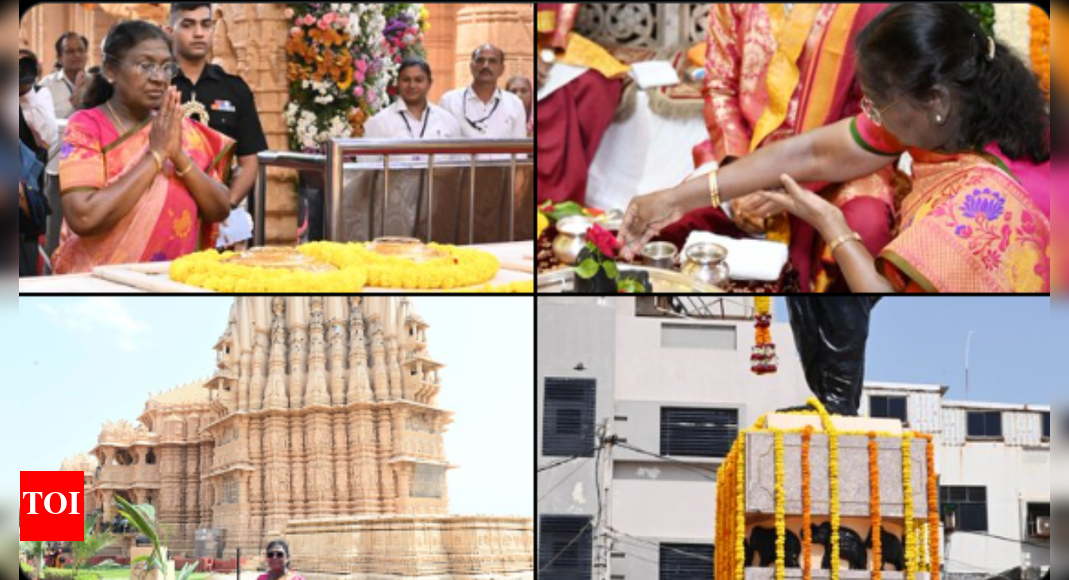 From Gir National Park to Somnath Temple: Tracing President Murmu's journey through Gujarat
