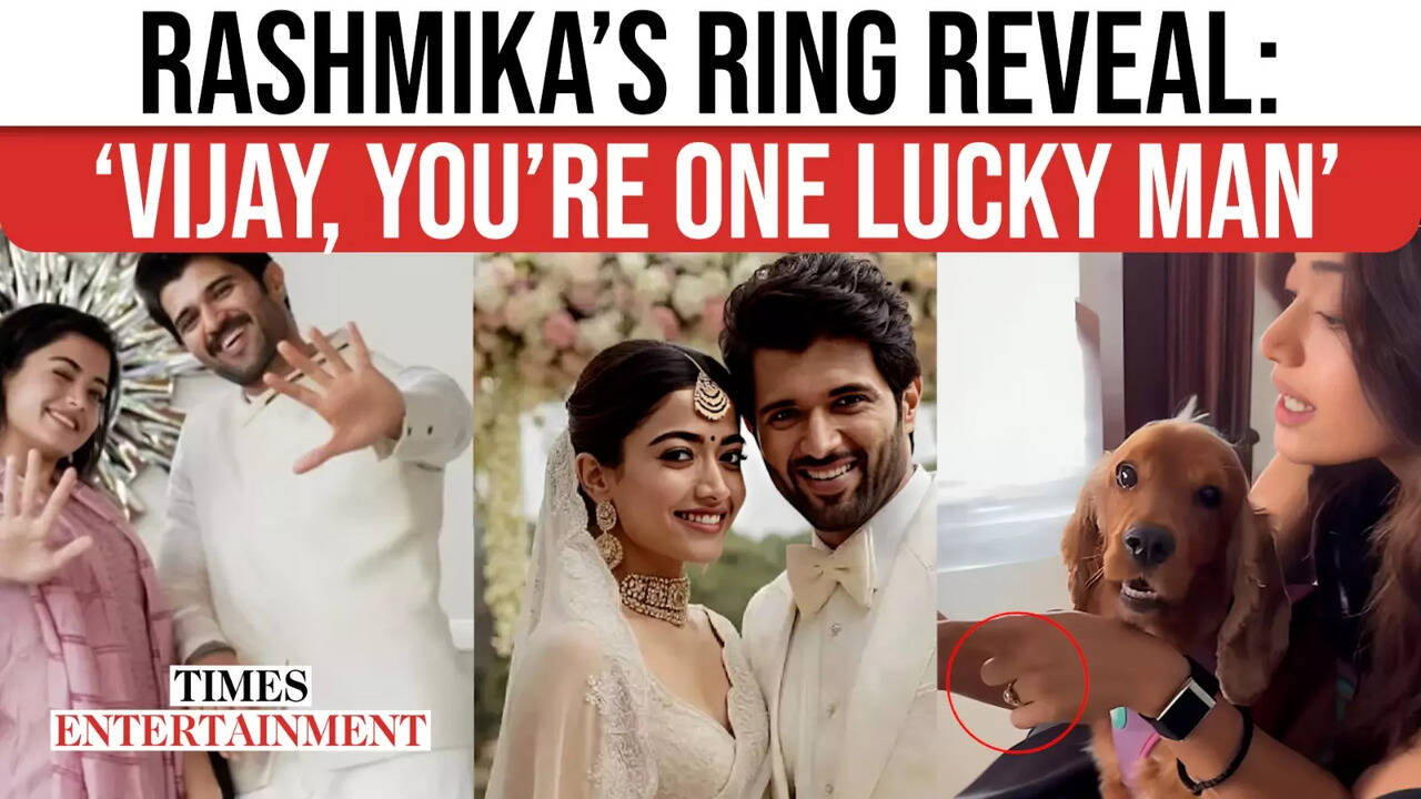 sachin and babi light blue dress Video: Vijay Deverakonda, Rashmika Mandanna at wedding in Hyderabad