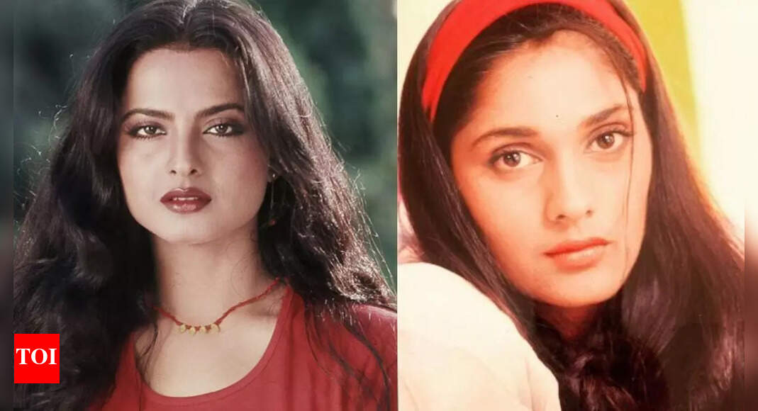 When Rekha praised Anu Aggarwal's beauty: ‘You have a face that we all achieve through make-up’