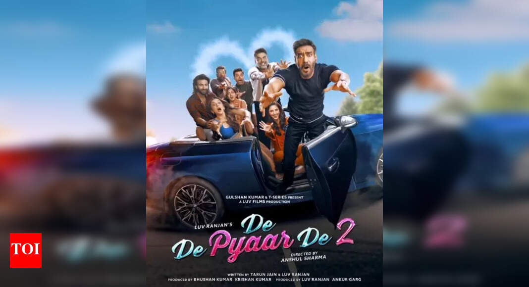 'De De Pyaar De 2' poster: Ajay Devgn, Rakul Preet return with love and family drama; glimpse hints at family tensions ahead