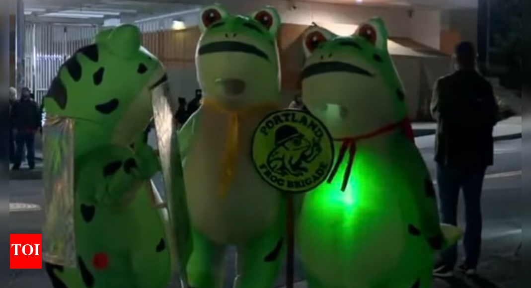 Who is Portland Frog? Residents find ‘humorous’ ways to deal with national guard deployment; claims they are not violent
