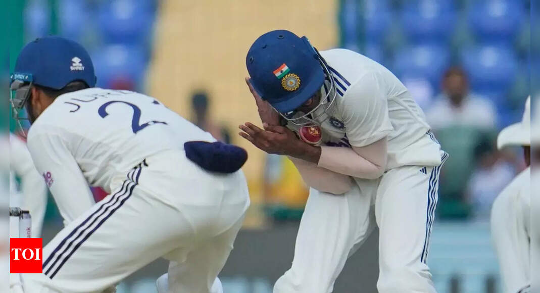 Watch: Sai Sudharsan takes stunning catch at short leg, injures himself in the process