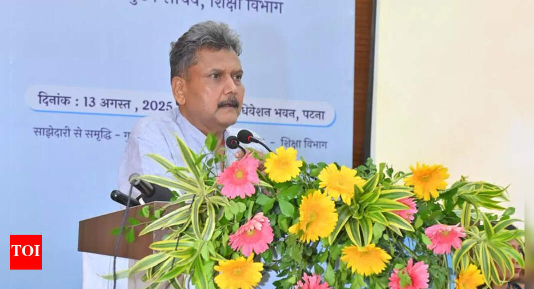 Sunil Kumar’s education drive in Bihar focuses on STET 2025, teacher hiring and school reforms