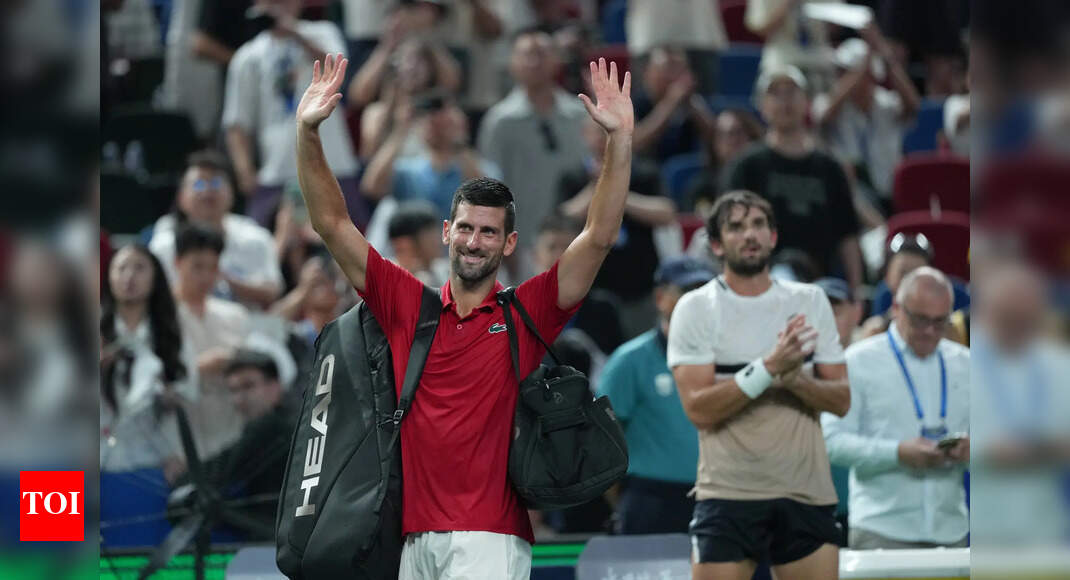 Novak Djokovic loses to world no. 204 Valentin Vacherot in Shanghai Masters semi-final