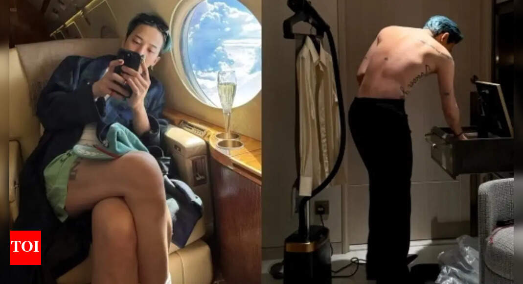 G-Dragon shows off sculpted physique and lavish lifestyle