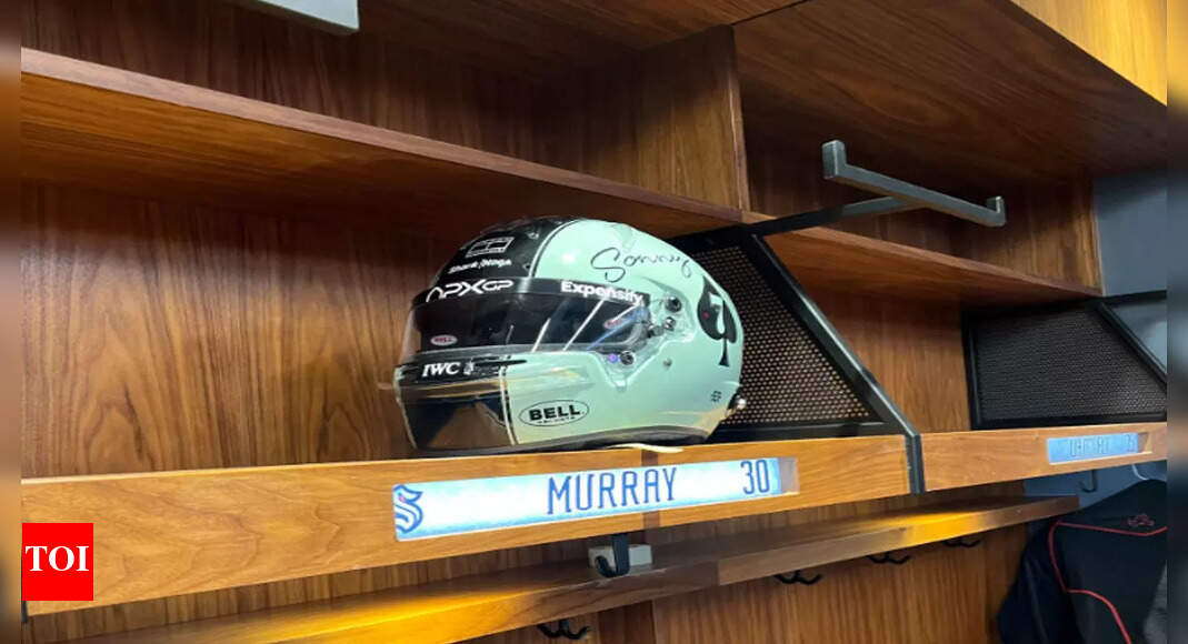 Seattle Kraken unveil F1 movie-inspired Sonny Hayes Helmet for ‘Player of the Game’ award