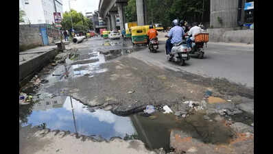 Pothole repair in Bengaluru on back burner now thanks to ongoing caste survey