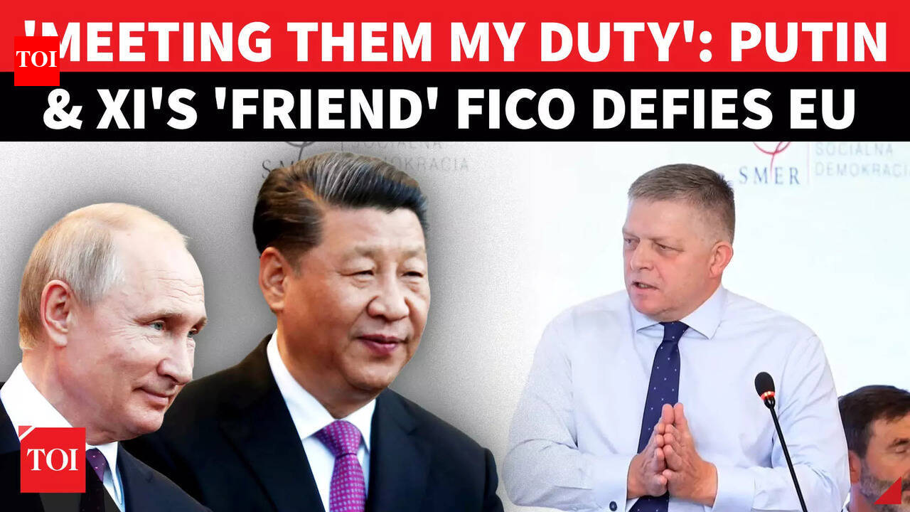 'YOU CAN'T BOSS SLOVAKIA!': Putin & Xi's 'Friend' Blasts European Left ...