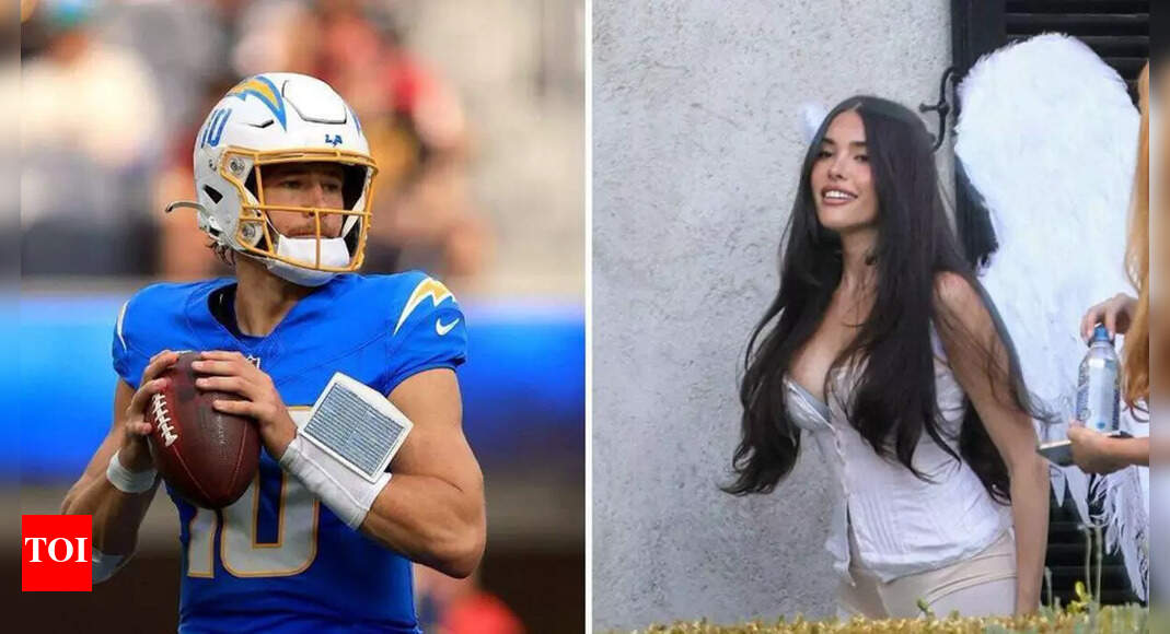 Justin Herbert’s beau Madison Beer shows off bold lemon-yellow weekend look in mirror selfie while vibing to her recent track “Bittersweet”