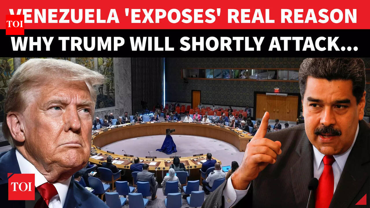 'Not Drugs, It's...': Venezuela Vs Trump At UNSC Amid 10,000 U.S Troops ...