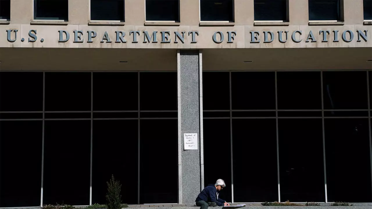 Trump administration begins mass federal layoffs in the US Education Department during government shutdown