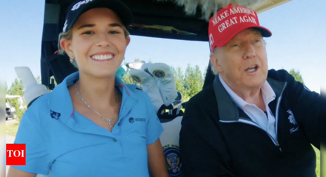 Watch: Trump’s granddaughter asks him, 'Is there a dream you’re chasing?'