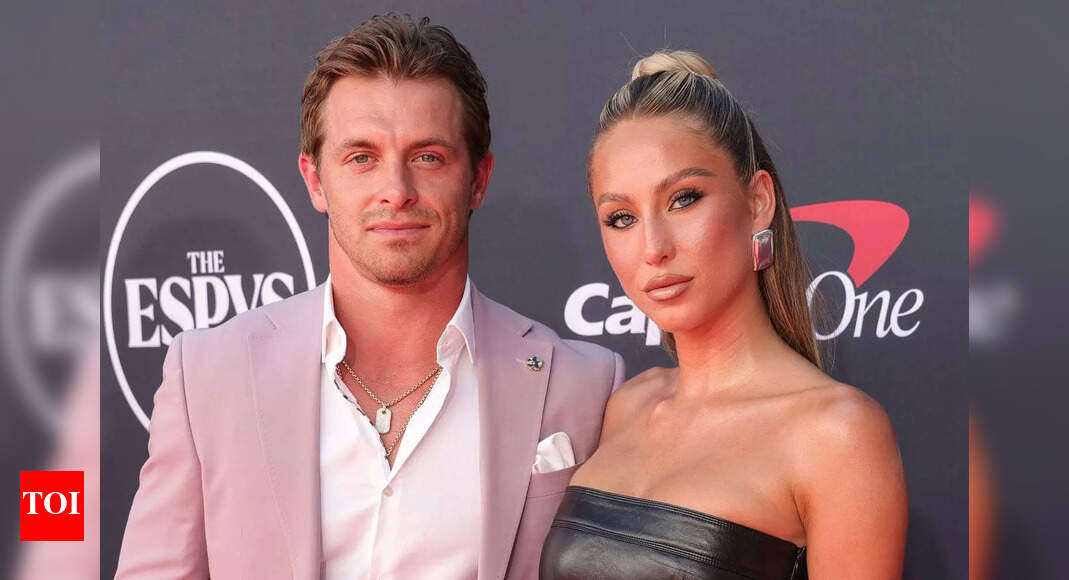 Braxton Berrios and Alix Earle enjoy long-awaited reunion during Texans bye week with a playful dance date