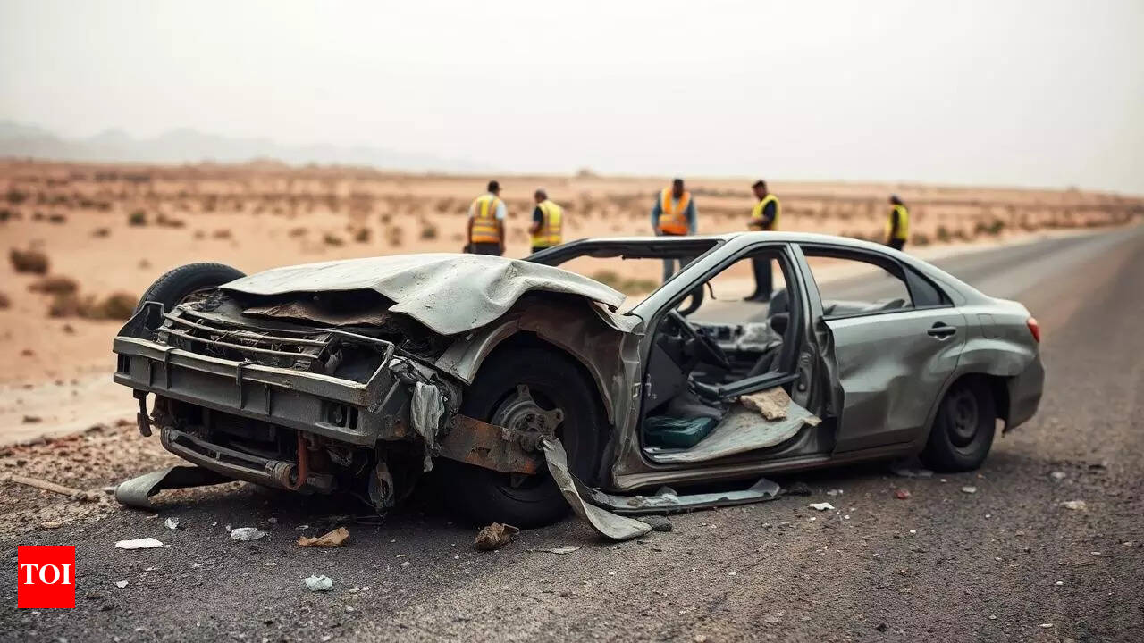 Egypt car crash: 3 Qatari diplomats killed, 2 injured on way for high-level  summit on Gaza ceasefire; to be airlifted to Doha - The Times of India