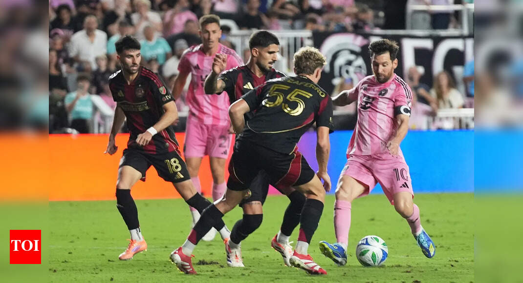 Messi brace, assist fire Miami to thumping win over Atlanta in MLS