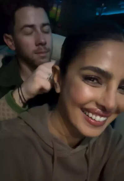 Couple goals: Priyanka Chopra shares adorable video of Nick Jonas helping with her hair at Airport