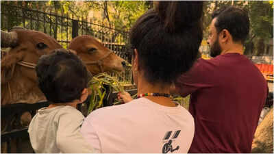 Masaba Gupta shares sweet moments from daughter Matara’s first birthday; Sonam Kapoor sends wishes-see pics