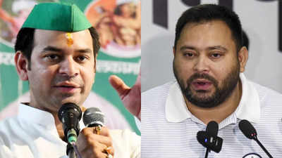 Bihar polls: Tej Pratap Yadav unfollows brother Tejashwi Yadav on X; announces candidature from Mahua