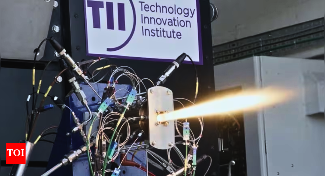 UAE successfully builds and test-fires its first homegrown liquid-fuelled rocket engine