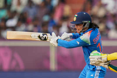 New Record! Smriti Mandhana creates history with stellar knock against Australia, becomes quickest to...