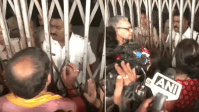 Bengal 'gang rape' horror: BJP leaders stopped from meeting victim; spar with cops - watch