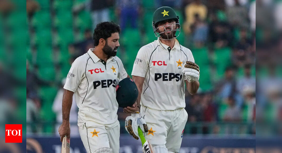 1st Test: Imam, Rizwan, Agha lead Pakistan to 313/5 at stumps on Day 1