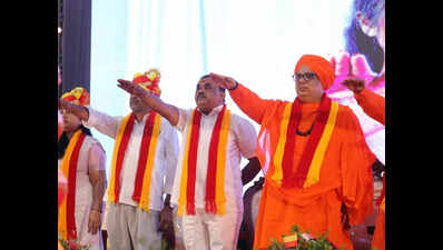 RSS holds route march celebrate its centenary | Hubballi News - The ...