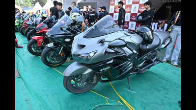リッキートム Superbikes take over Doon streets during Virasat heritage fest