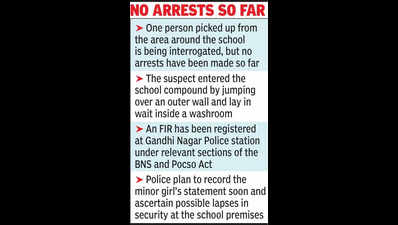 7-year-old girl sexually assaulted inside school