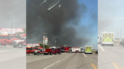 Texas plane crash: Massive fire erupts after multiple trucks hit near Hicks Airfield in Fort Worth