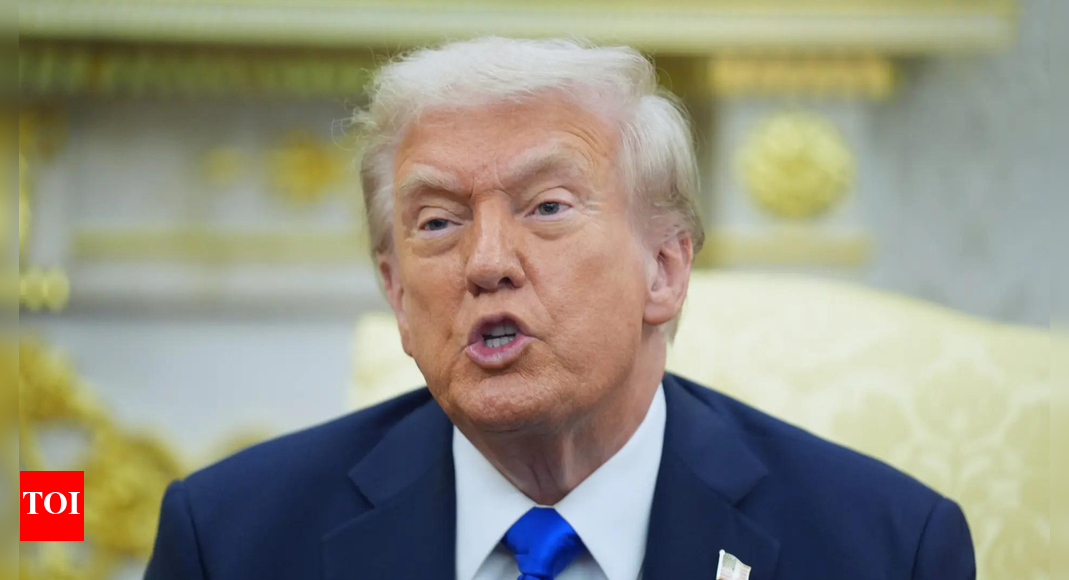 'Didn't do for Nobel': Trump repeats tariff claim on India-Pak war