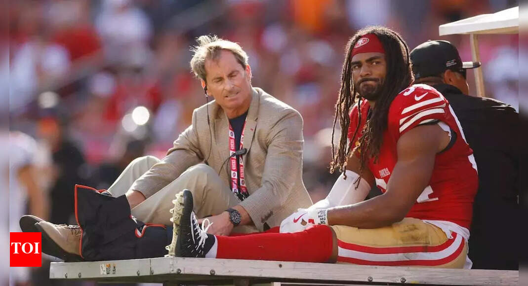 Fred Warner injury update: 49ers All-Pro linebacker suffers severe ankle dislocation in emotional scene vs. Buccaneers