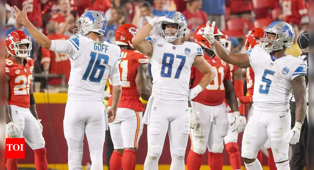 Dan Campbell’s wife drops four surprising words about Lions’ primetime clash with Chiefs on Sunday Night Football
