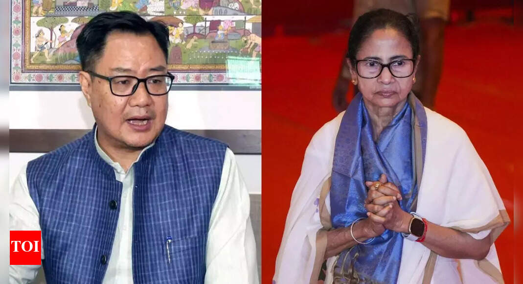 'Imagine, if a BJP CM ...': Rijiju on Mamata’s remark on student rape case
