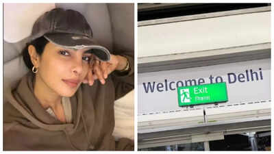 Priyanka Chopra returns to India after attending Diwali bash in New York with Nick Jonas