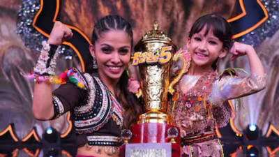Super Dancer 5: Aadhyayasree Upadhyay and Sukriti Paul lift the trophy as joint winners