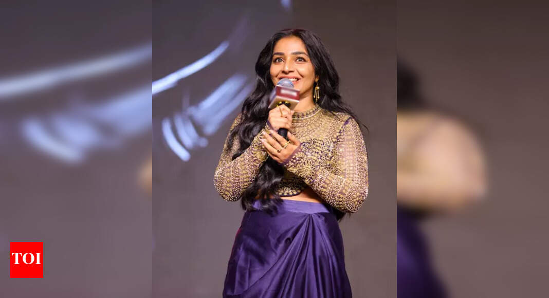 Rajisha Vijayan recounts Mari Selvaraj saving her from drowning on stage at Bison event
