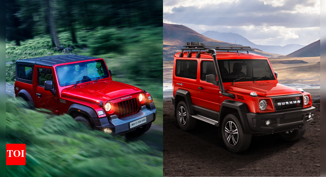 2025 Mahindra Thar facelift vs Force Gurkha: Price, features, off-road specs compared