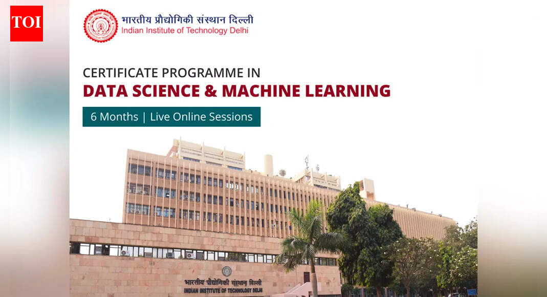 IIT Delhi's data science & machine learning programme: Know everything it offers right from real-world skills to expert guidance