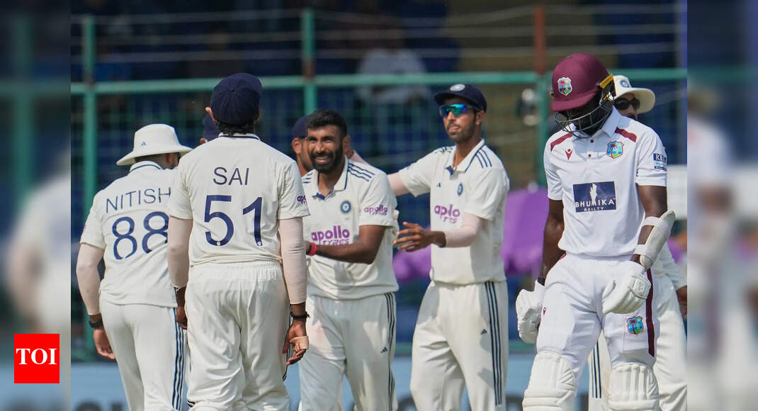 2nd Test: India poised for big win; Windies collapse under new ball pressure