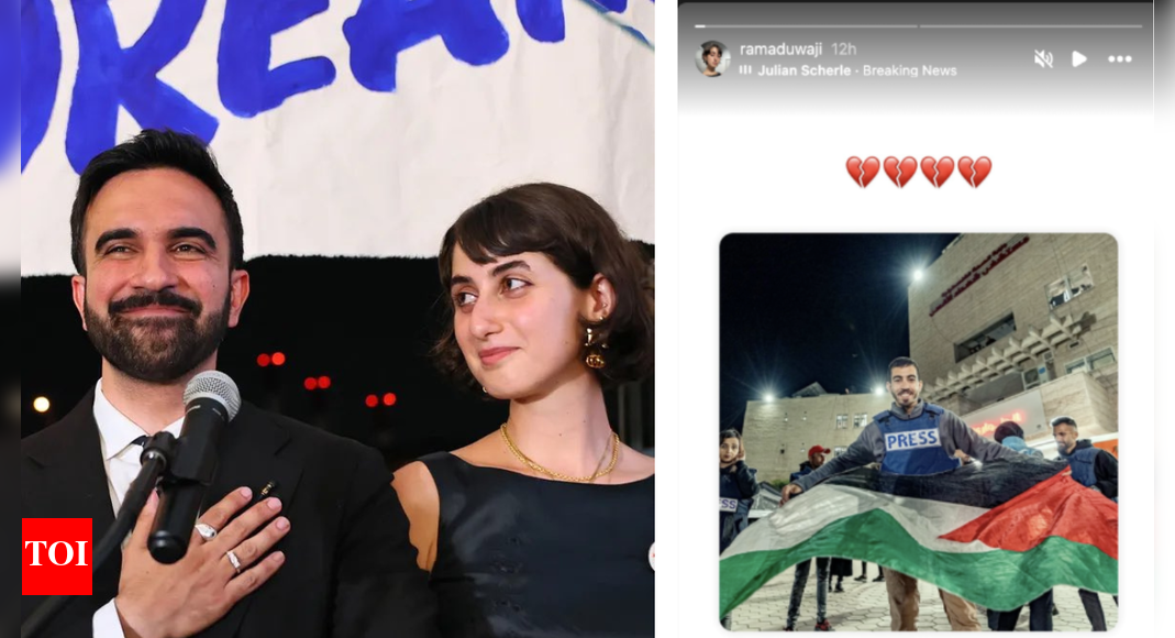 <div>'They're basically Hamas': Zohran Mamdani's wife mourns death of Palestinian influencer who celebrated Oct 7 attack, faces backlash</div>