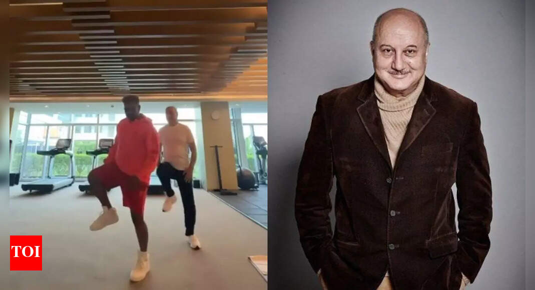 Anupam Kher’s first dance video on 'Tauba Tauba' goes viral: Vicky Kaushal and fans can’t stop praising him