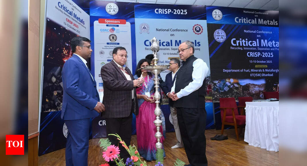Two-day national conference on critical minerals kicks off at IIT-ISM Dhanbad