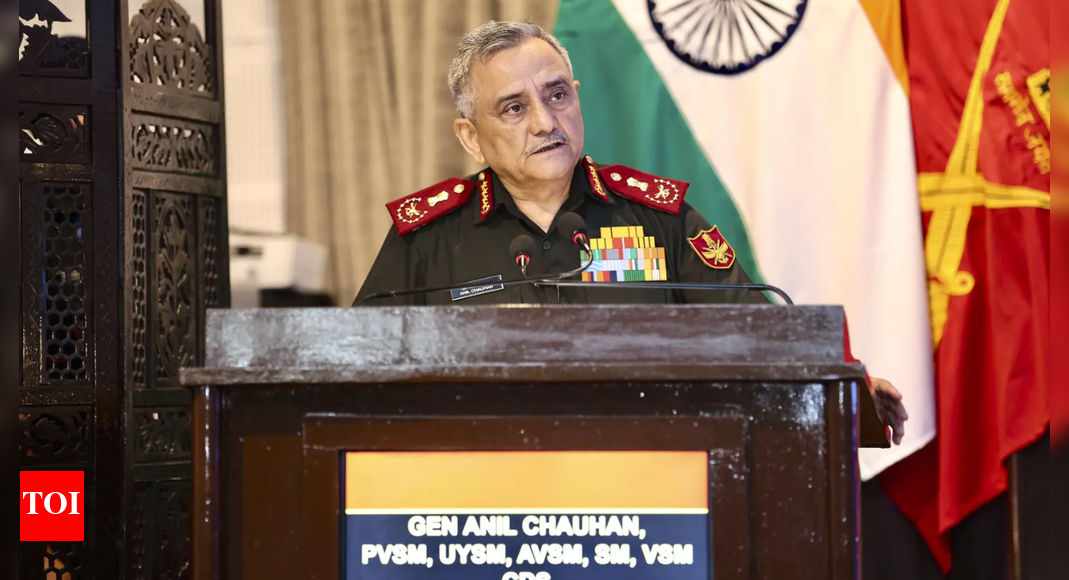 'Pak thought it could do anything': CDS Chauhan on Operation Sindoor