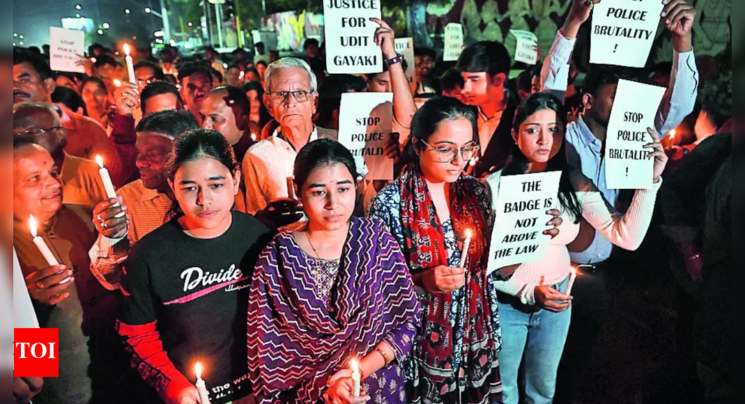 Hang them, says dad of BTech grad beaten to death by MP cops Hang them, says dad of BTech grad beaten to death by MP cops