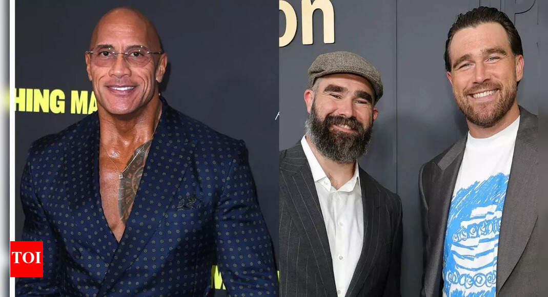 “I wanted your life”: The Rock stuns fans after admitting jealousy over Travis and Jason Kelce’s fame and NFL glory