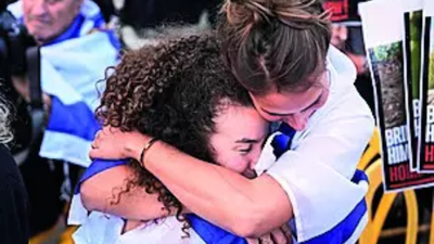 Joy, anticipation as hostages & prisoners freed