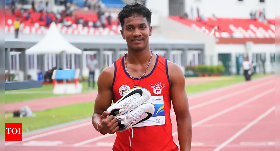 Odisha’s Pratik Maharana shines with record-breaking 200m win at U20 Nationals