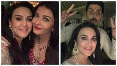 Looking back at Bachchan's 2019 Diwali bash: Aishwarya Rai and Preity Zinta's sweet reunion, Abhishek Bachchan's goofy pose